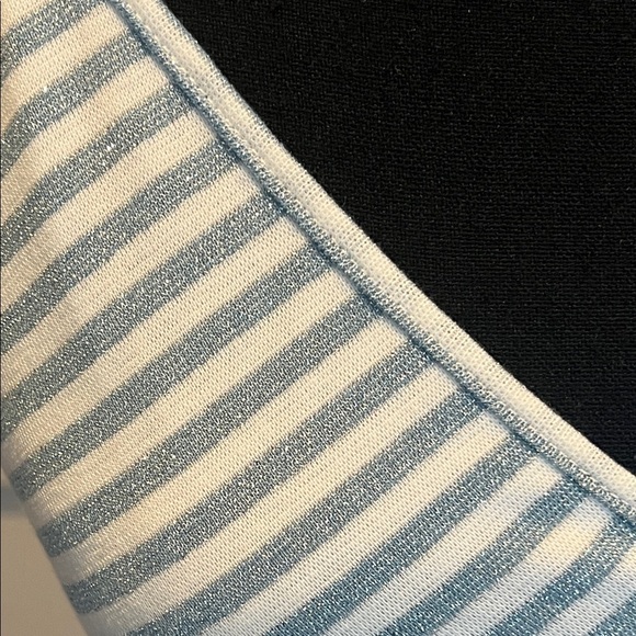 Princess Polly Blue and White Striped Dress Size 4 - Picture 4 of 10